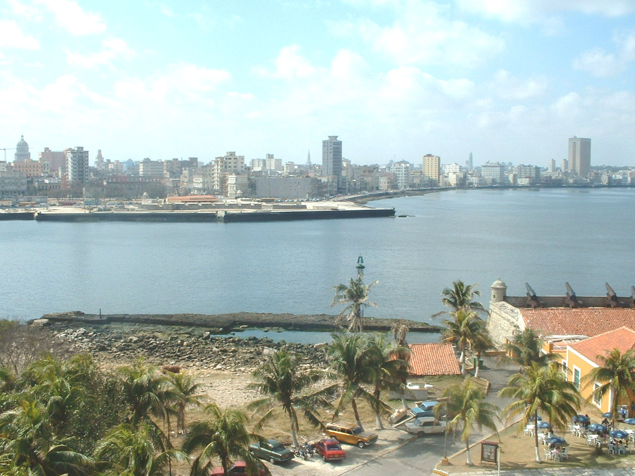 Vista desde el Castillo. Dar Clic para ampliar la Foto