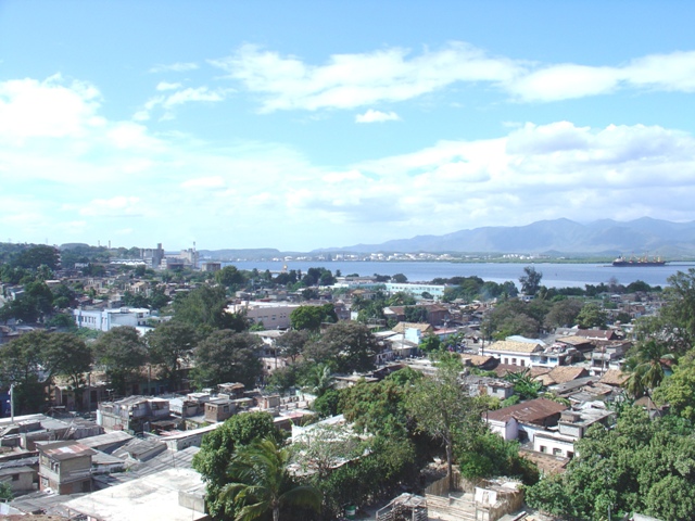 Vista Panoramica de Santiago de Cuba