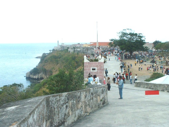 Vista desde una de las partes altas de la Fortaleza