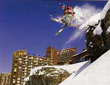 Centro de Esquiar Valle Nevado