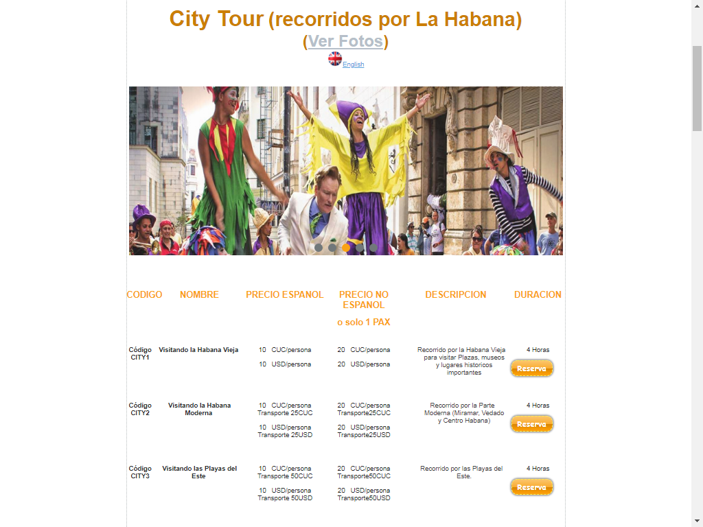 City Tour en la Habana